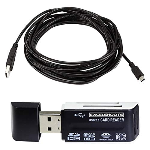 and USB Computer Cord for Canon EOS Rebel T7i Digital SLR Camera 6-Feet Compatible USB Cable for Canon EOS Rebel T7i DSLR Camera and USB Computer Cord for Canon EOS Rebel T7i Digital SLR Camera 6-Feet Compatible USB Cable for Canon EOS Rebel T7i DSLR Camera